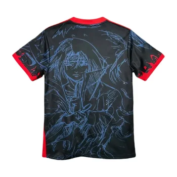 Naruto Uchiha Itachi Anime Soccer Jersey for Kids 3 Naruto Uchiha Itachi Anime Soccer Jersey For Kids Boys Girls Quick Dry Breathable Match Training Fan Sports Short Sleeve Tops 3