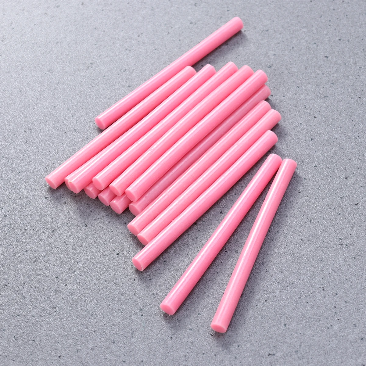

20pcs Hot Melt Glue Sticks Colorful All Purpose Adhesive Rods For Diy Crafts Home Office Use Odor Free Pink