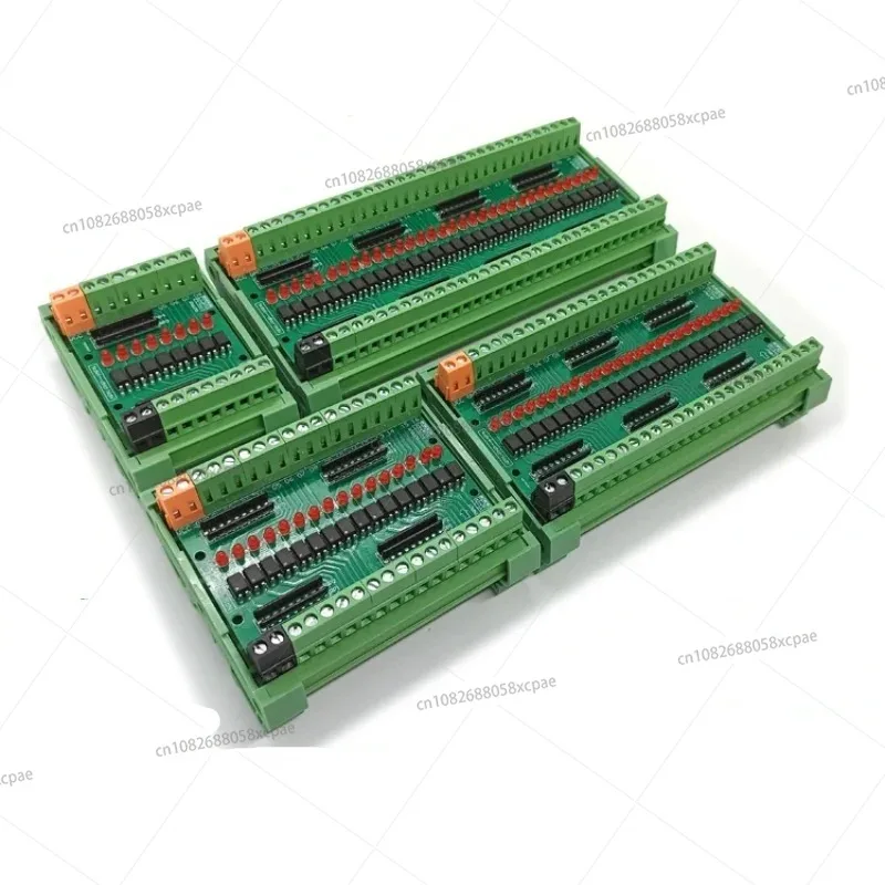 8-channel Optocoupler Isolation Board/16 Road 24 Road 32 Road Optocoupler Isolation Module/3/5V/12V/24V Signal Isolation