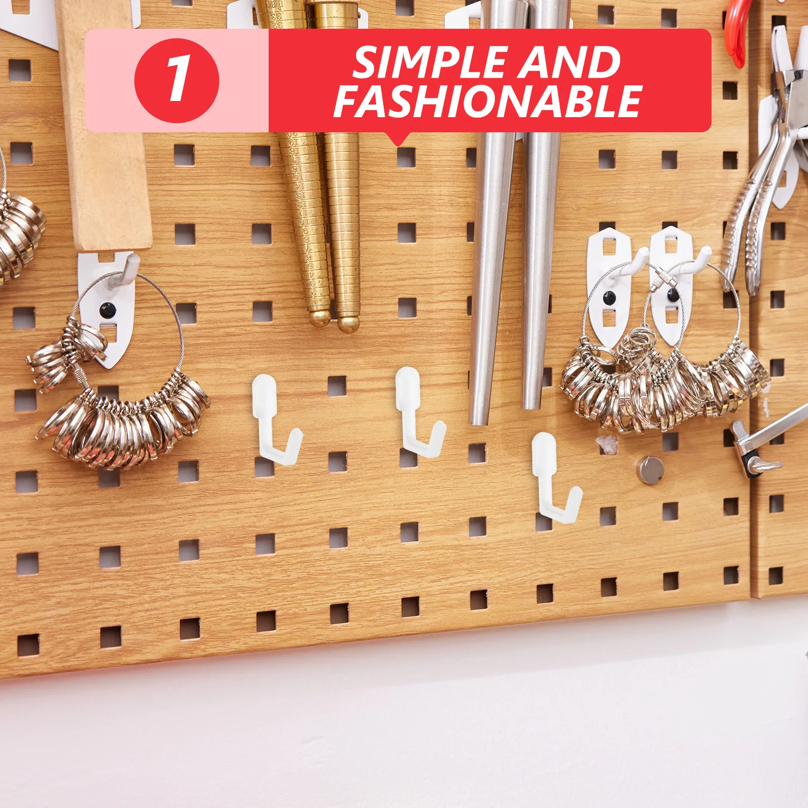 20 crochets robustes pour pann - Workshop Tools Display avis et prix