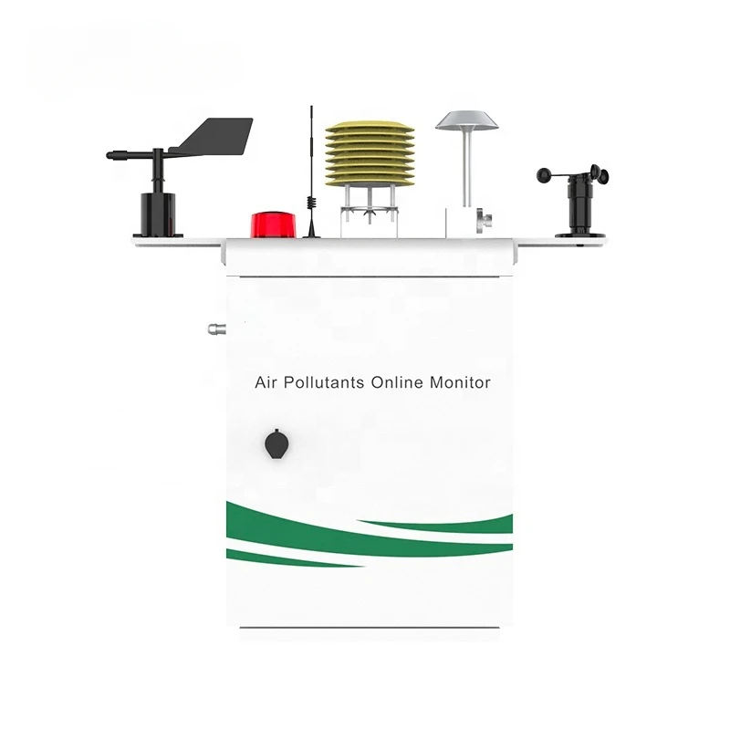 

Zetron MS800A-10 10 Gas Particle Meteorological Environment Monitoring System with LCD