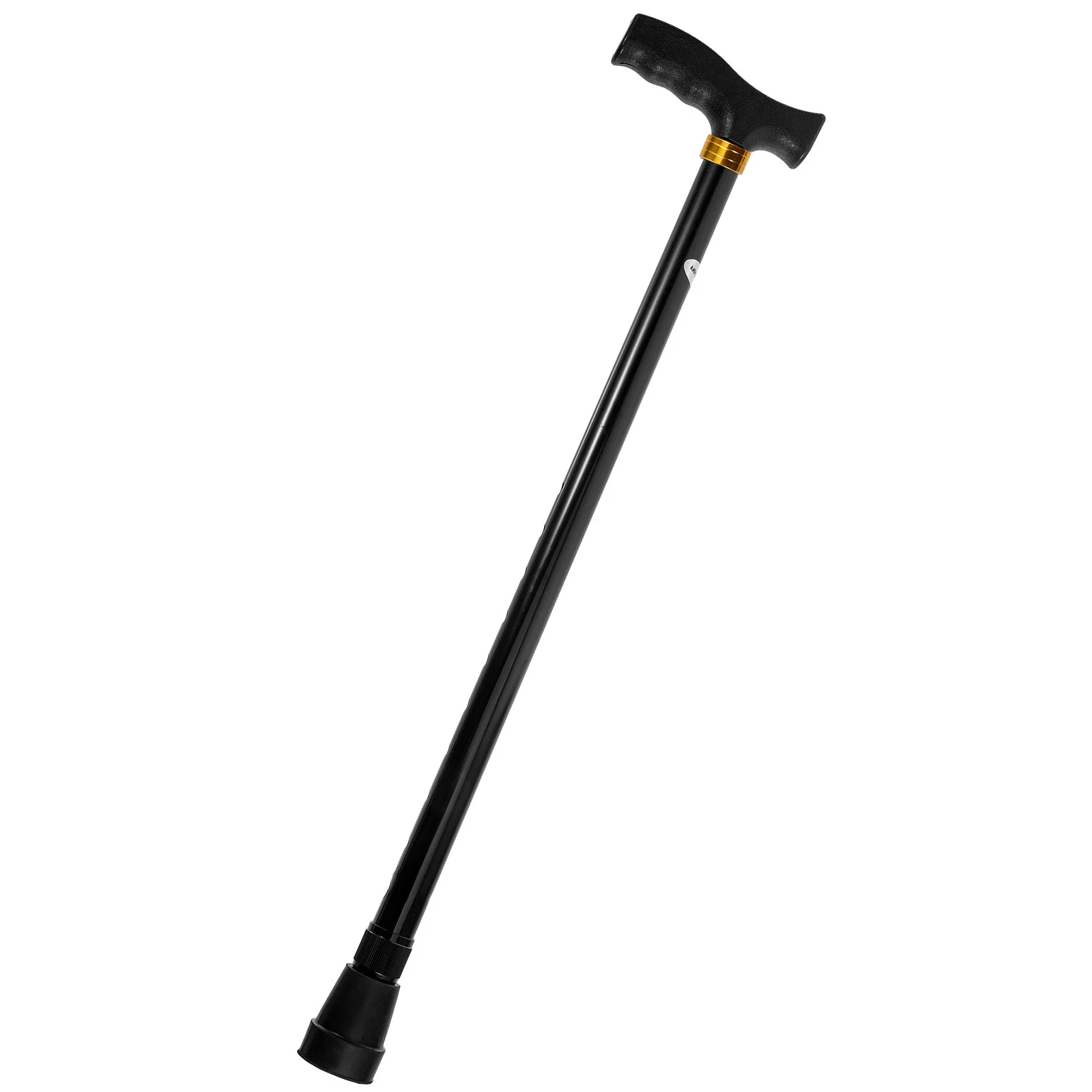 

1Pcs Aluminum Alloy Adjustable Walking Stick Ergonomic Anti-Skid Outdoor Elderly Hiking Travel Pole Multifunction Portable