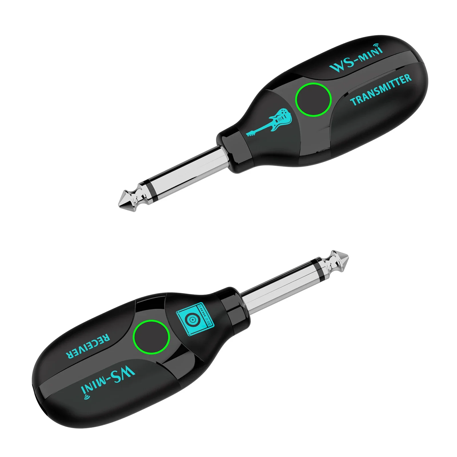 

Комплект беспроводной гитары с 4-канальной радиочастотной передачей, готовый к сцене, с нулевой задержкой, HD-аудио, 48 кГц и перезарядным циклом 12 часов