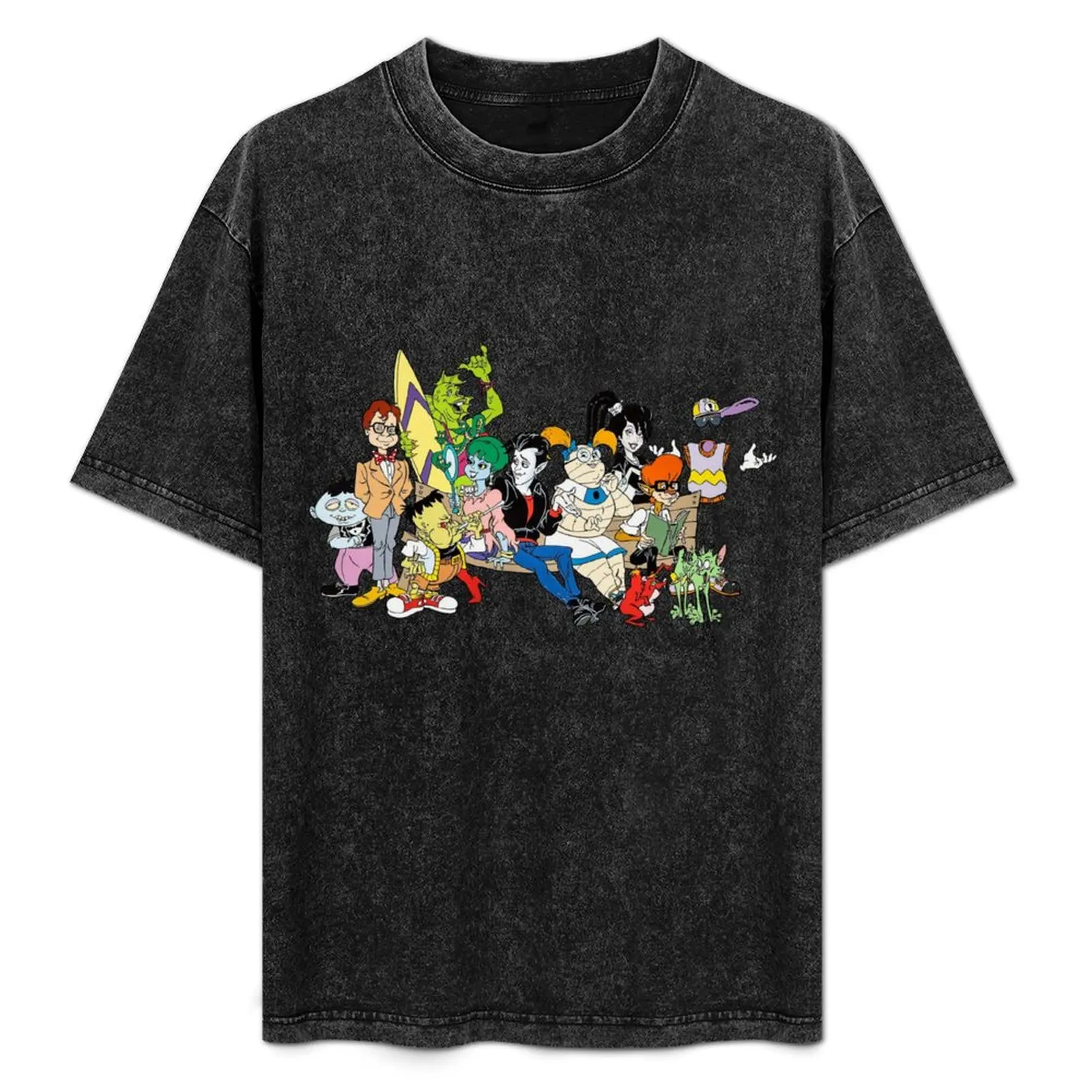 

Gravedale High group photo T-Shirt Minimalist Casual Short Sleeve Top