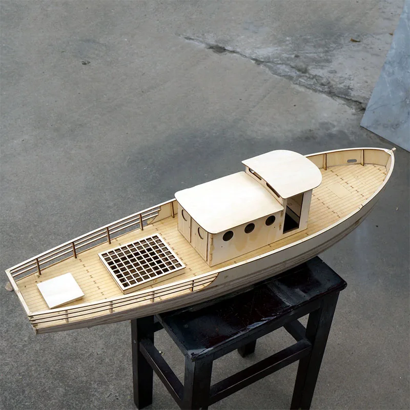 1:20 ناكوس قارب الصيد مجموعة أدوات نموذج الزيزفون صفح لتقوم بها بنفسك نموذج قارب