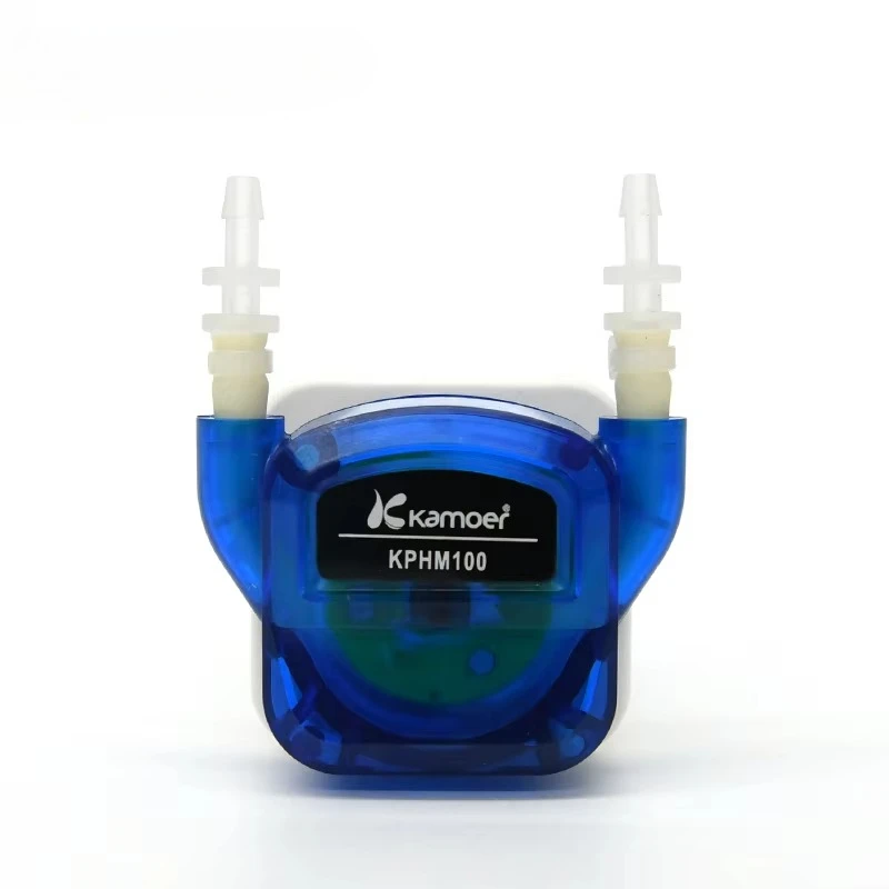 KPHM100 Low Flow Brushless/Brushed DC Motor Stepping Motor Small Peristaltic Pump Liquid Dosing Pump 12V/24V 100ml/min