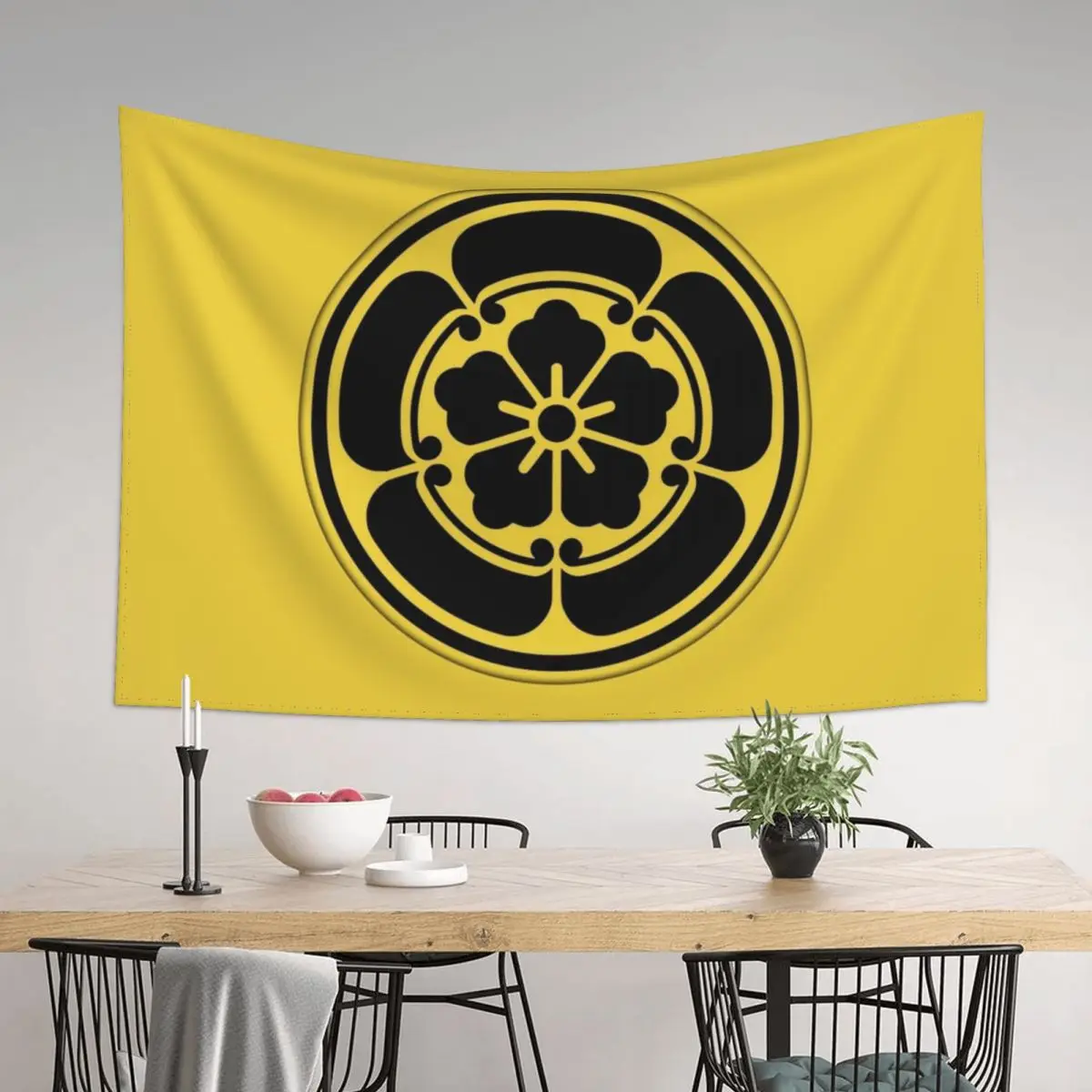 

Oda Clan Kamon Tapestry Wall Tapestries Aesthetic Home Decor Home Supplies Wall Decoration Items Tapestry