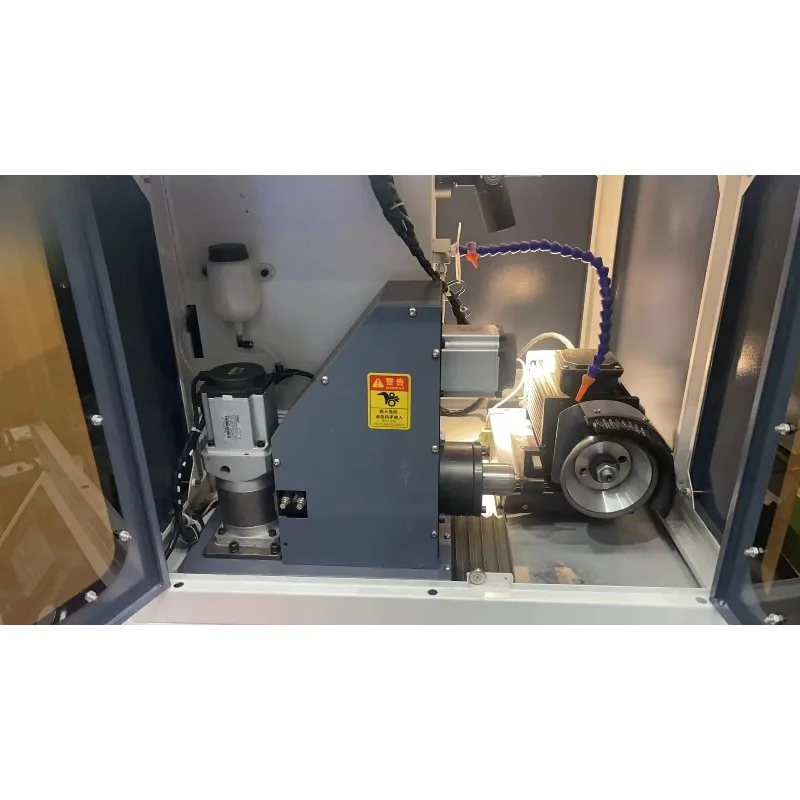 Automatic Milling Cutter Grinder STR 870-M CNC Router Bit Sharpening Machine for TCT Knife Precision Polishing