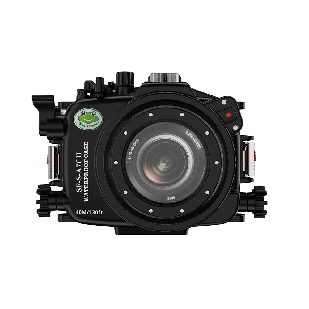 

Профессиональный водонепроницаемый бокс SeaFrogs IPX8 для камеры Sony A7CII/A7CR, чехол для подводной съемки на глубине до 40 м/130 футов