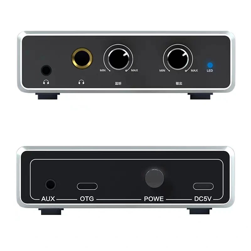 Sound card converter, OTG digital stereo transmission, Apple and Huawei universal, can charge while broadcasting