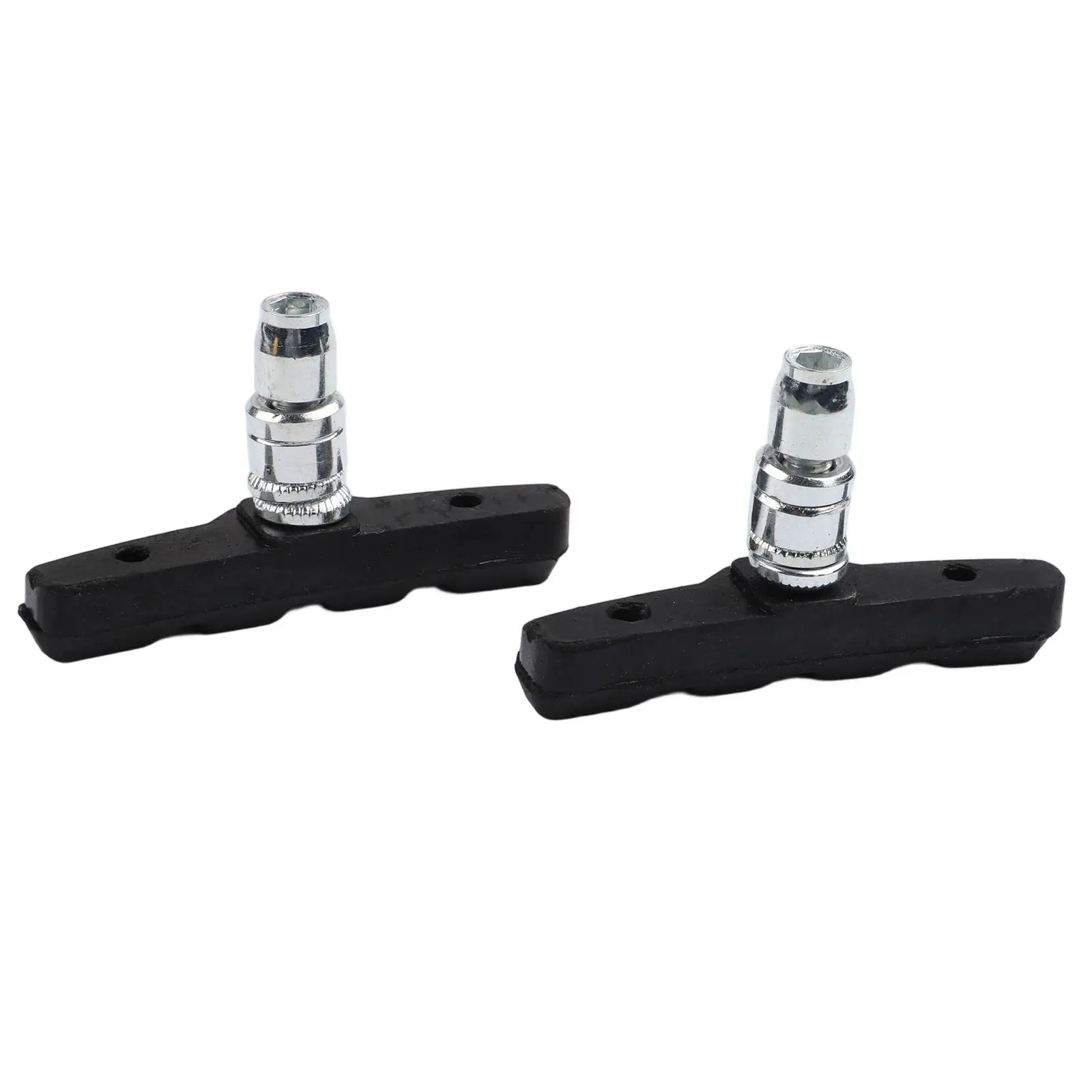 

Enhanced grip and stopping power 12 pairs 24pieces brake shoes for Vbrake symmetrical 70 mm bicycle brake pads