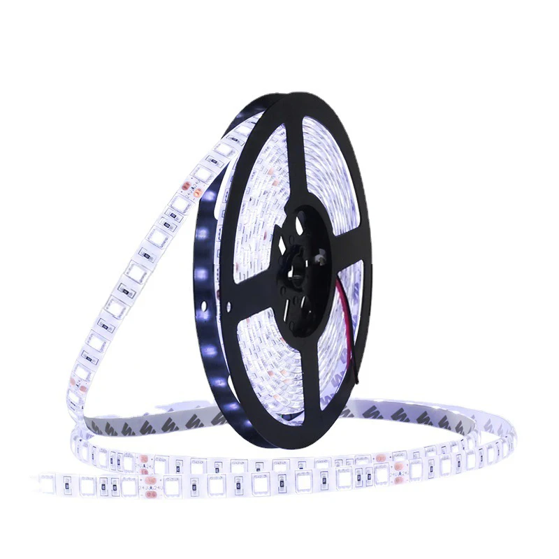 LED Light With Drip Glue Waterproof Soft Light Strip 60 Beads/m Low Voltage DC24V 5050 Light Strip