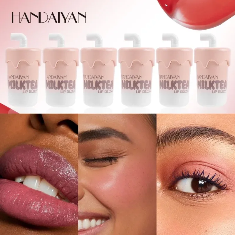 EOEKKY Lipstick Moisturizing Mouth Red Lip Glaze Long-lasting Long-lasting Lip and Cheek