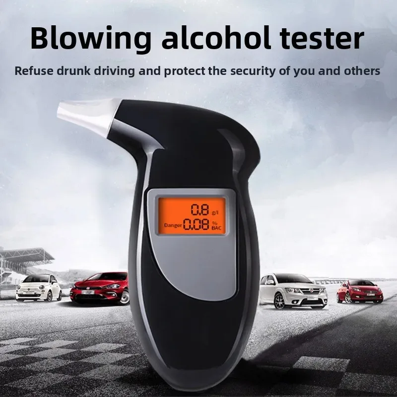 Japan - made Breath - type Alcohol Tester for Car and Home Use - High - sensitivity Sensor, Quick Detection.