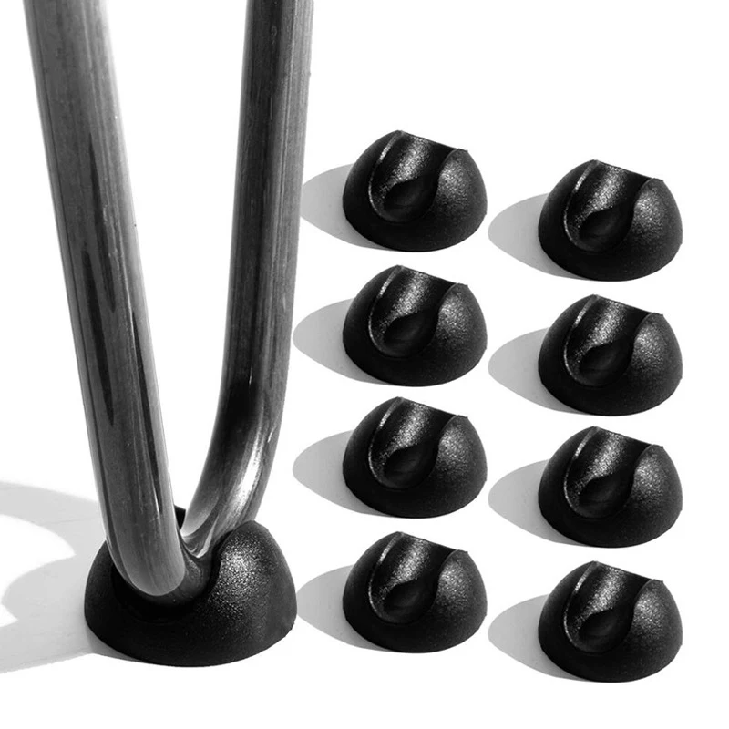 NEW 10Pcs Chair Foot Protector Furniture Rubber Feet Skate Hairpin Protector Feet For Table For Chairs Barrettes Legs Mattress