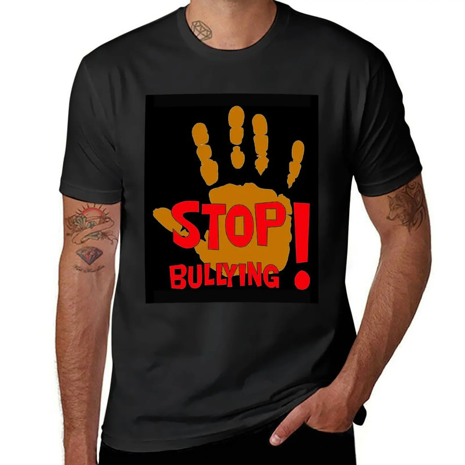 Stop Bullying T-Shirt cute clothes blacks mens white t shirts