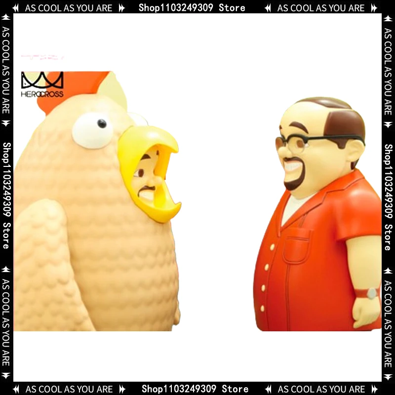 

Herocross Genuine Toy Story Rooster Male Al Chicken Guy Suit Hand-made Tide Play Ornaments Doll Desktop Ornaments Hand-made Toys