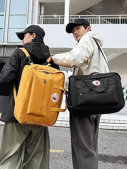 New Outdoor Travel Bag Multifunctional Single Shoulder Backpack Large Capacity Unisex Handbag Breathable Urban Simple Style