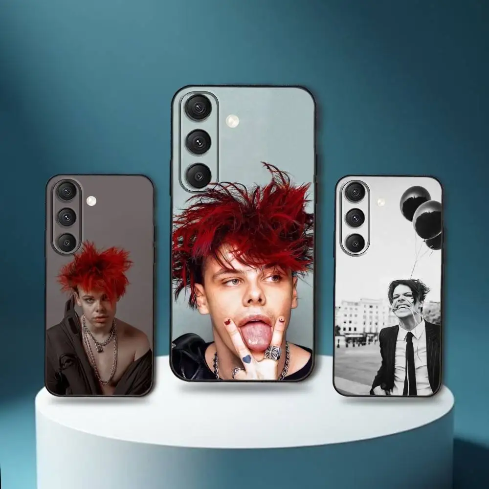 

Y-Yungblud Singer Phone Case For Samsung S25,S24,S23,S22,S21,S20,S10,Ultra,Plus,Lite,FE,Soft Silicone Black Cover