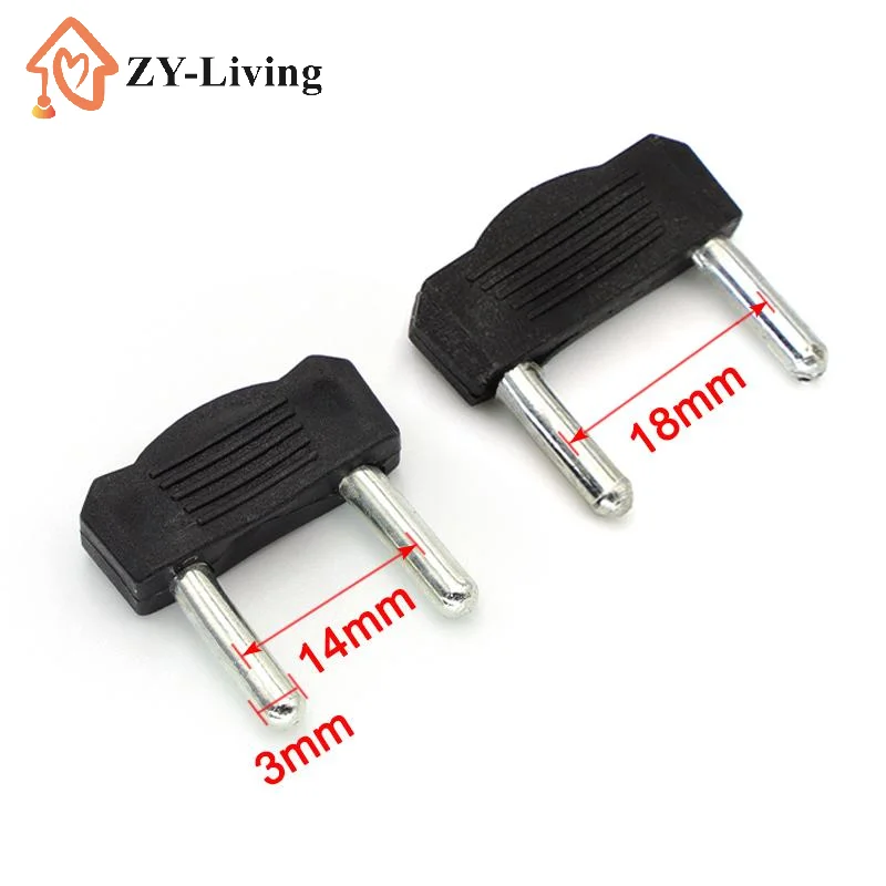 10Pcs 14mm 18mm Pitch Connecto Plug Audio Video Terminal Block Banana Plug 3mm Needle Short-circuit Plugs