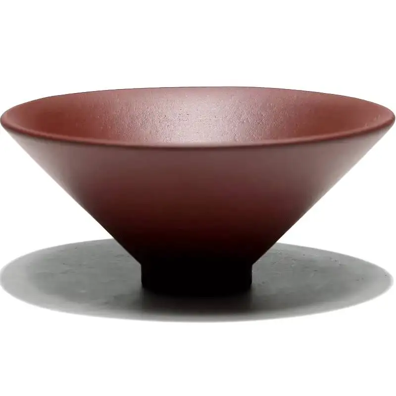 [Changtao]Yixing Clay Handmade Tea Zisha Bamboo Leaf Hat Small Cup 120Cc Single Price