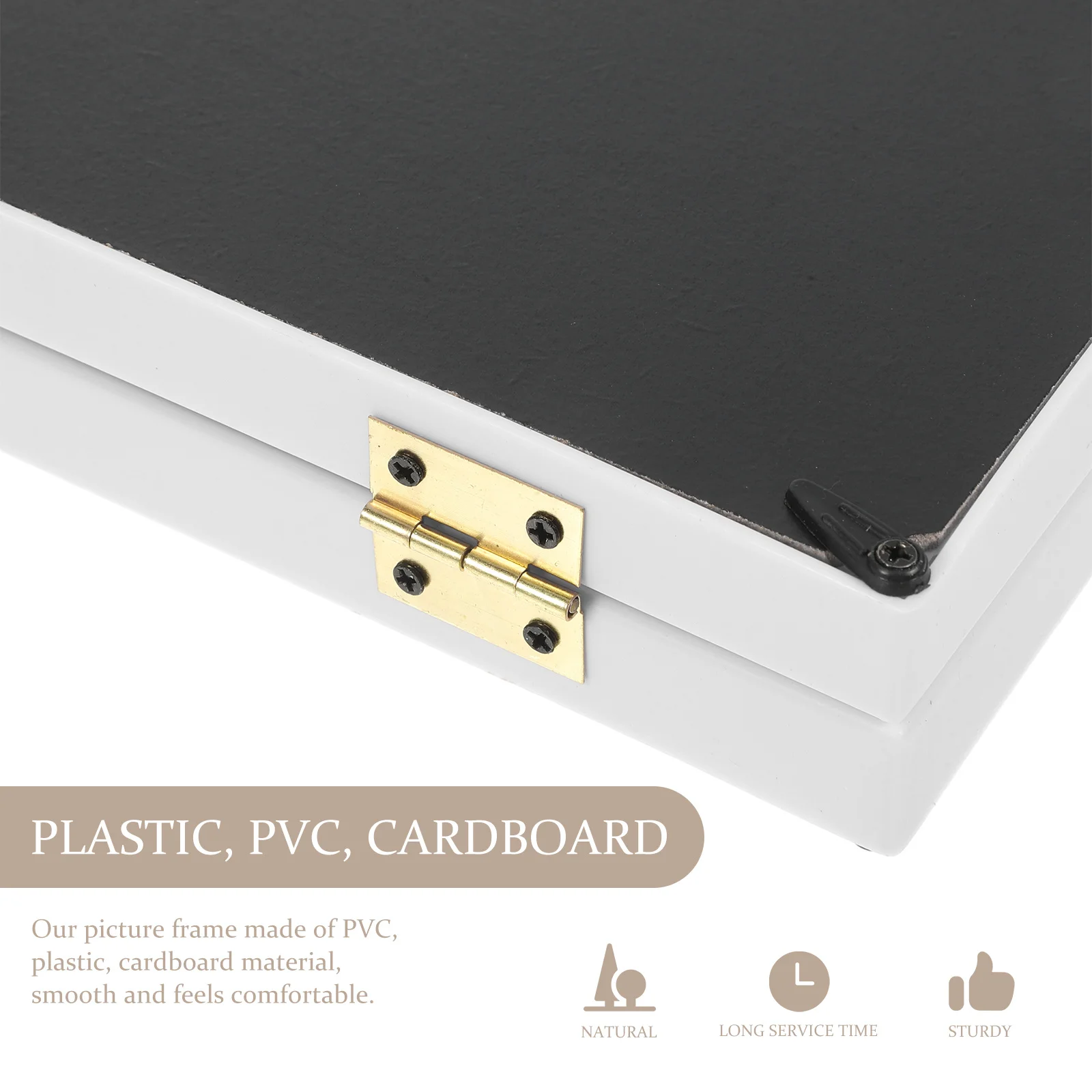 

First Year Baby Photo Frame with Handprint and Footprint Design Infant Growth Milestone Keepsake Display Desktop Ornament