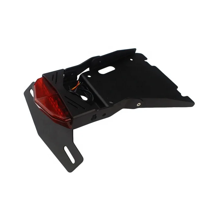 

ATVs Auads Rear Fender License Plate Bracket for BMWs R NINE T Scrambler Racer Urban R9T 14-18 Tidy Eliminator Tail Brake Lights