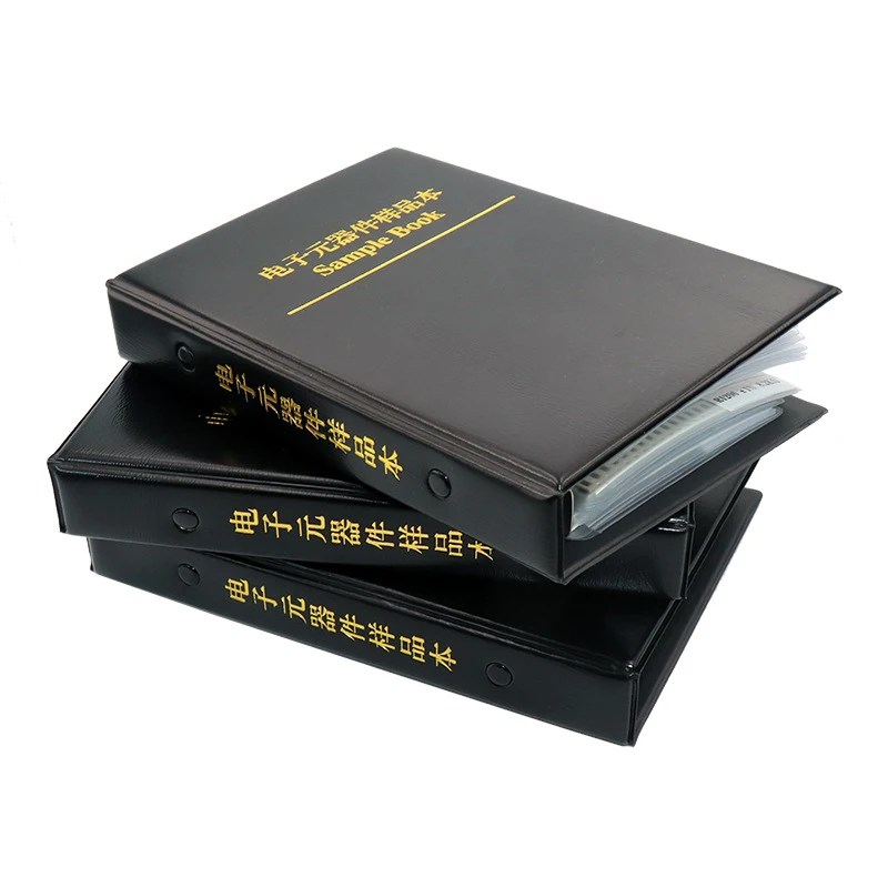 Chip Resistor Capacitor Book 0603 0805 1206 1% Accuracy 170Values Inductor Book Capacitor Resistor Package Component Sample Book