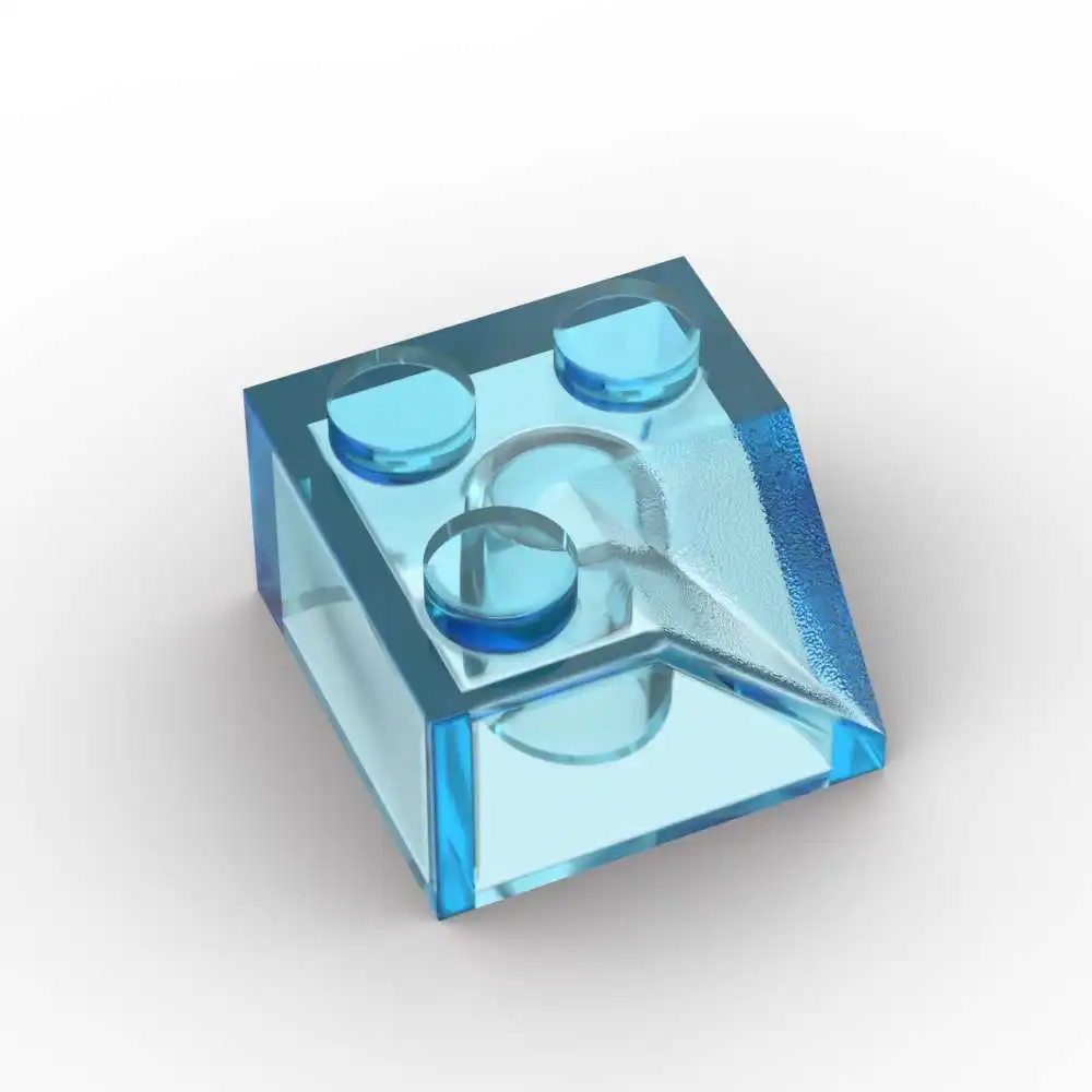 MOC 10 pièces 3046 2x2 45 degrés pente Concave coin toit blocs de construction ensemble Concave Angle brique particules assembler jouets enfants cadeaux