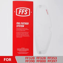 Casco moto Visiera Pellicola Anti Fog per LS2 FF353 FF320 FF800 FF397 FF390 Lente Anti Fog Pellicola Casco Moto Accessori