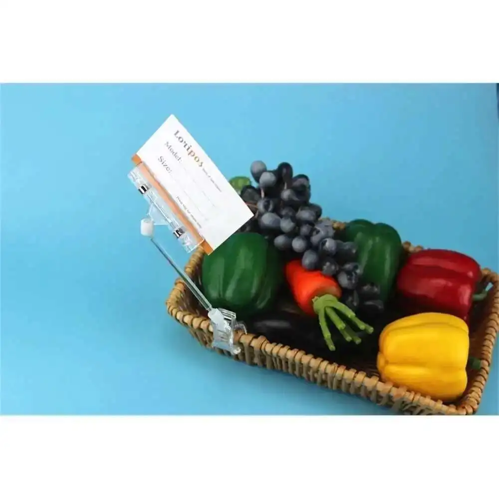 Middle Size Pop Advertising Price Tag Clip Label Holder Spring Name Card Clip Sign Holder Name Card Memo Note Picture Photo Clip