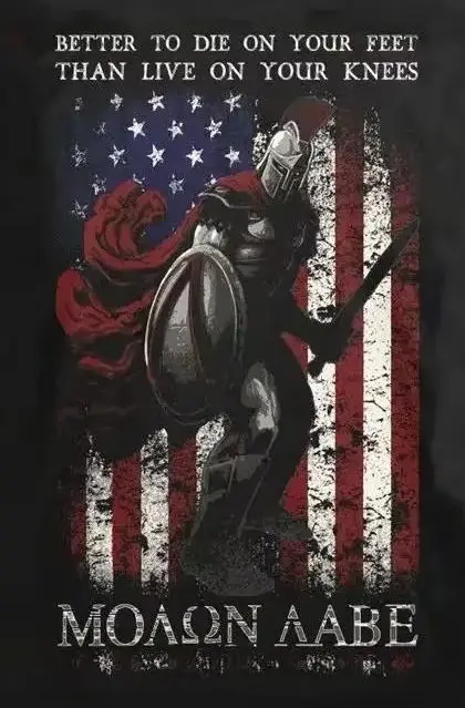 

American Flag Spartan Warrior Inscriptions Molon Labe T-Shirt New 100% Cotton O-Neck Short Sleeve Casual Mens T-shirt Size S-3XL