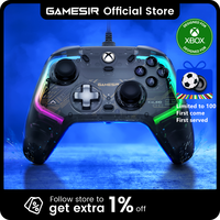 GameSir Kaleid Xbox Controller Wired Gamepad for Xbox Series X, Xbox Series S, Xbox One game console, with Hall Effect Joystick