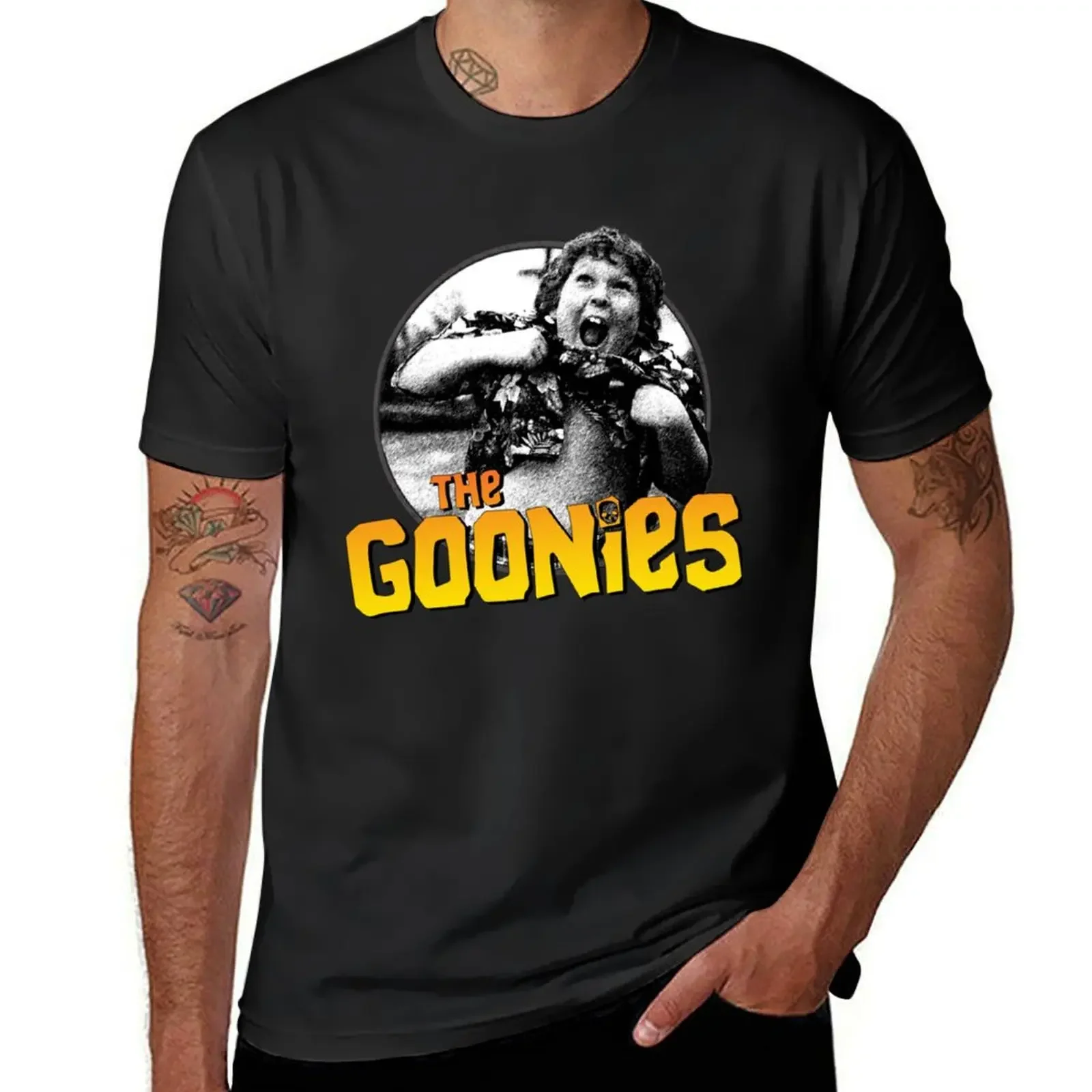 Chunk The Goonies Funny Boy Logo T-Shirt boys whites boys animal print oversized t shirt anime men t shirt