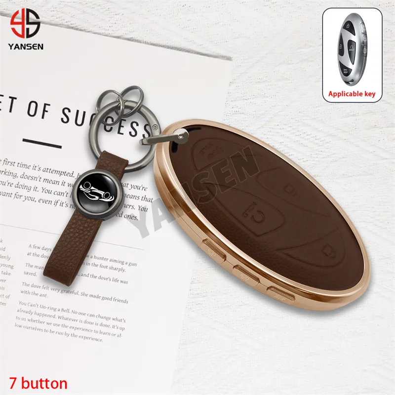 

For Hyundai Grandeur GN7 Ioniq 5 Ioniq 6 New Avante CN7 Sonata Digit All New Kona SX2 New Tucson NX4 New Santa Fe MX5 Key Case