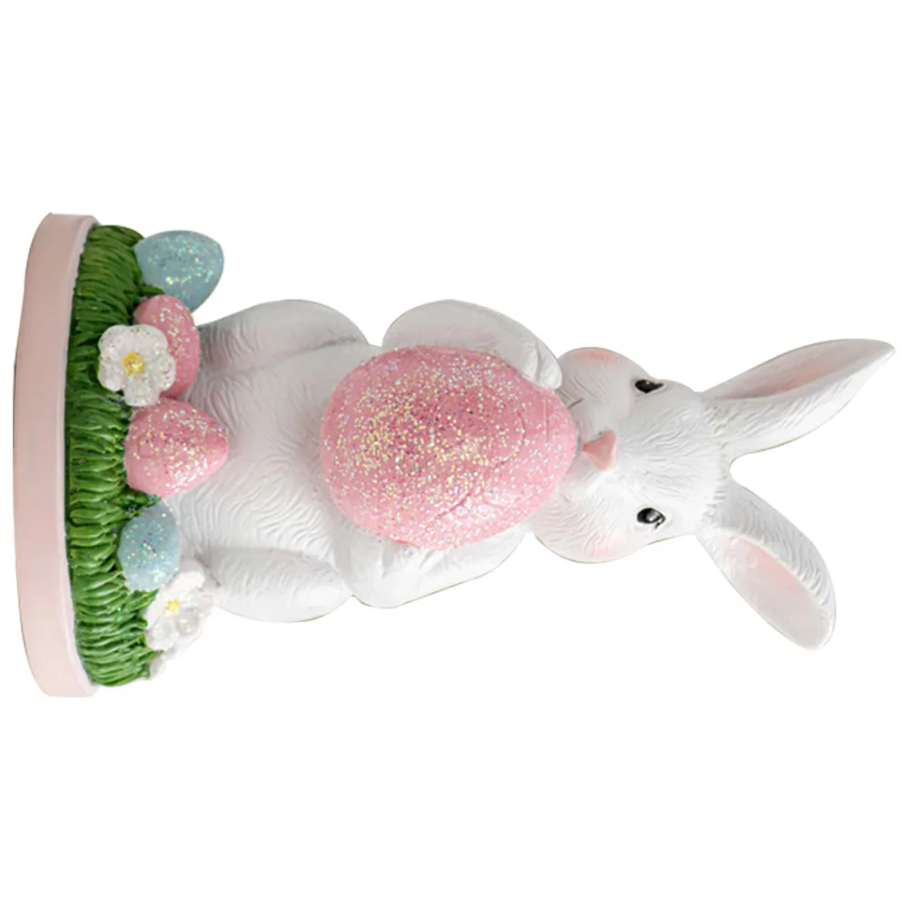 

Rabbit Ornament Bunny Easter Courtyard Decoration Decorate Resin Figurines