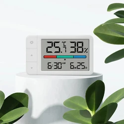 MiaoMiaoCe Thermometer Hygrometer Multifunction Date Clock Household High-precision Indoors Temperature Humidity Sensor