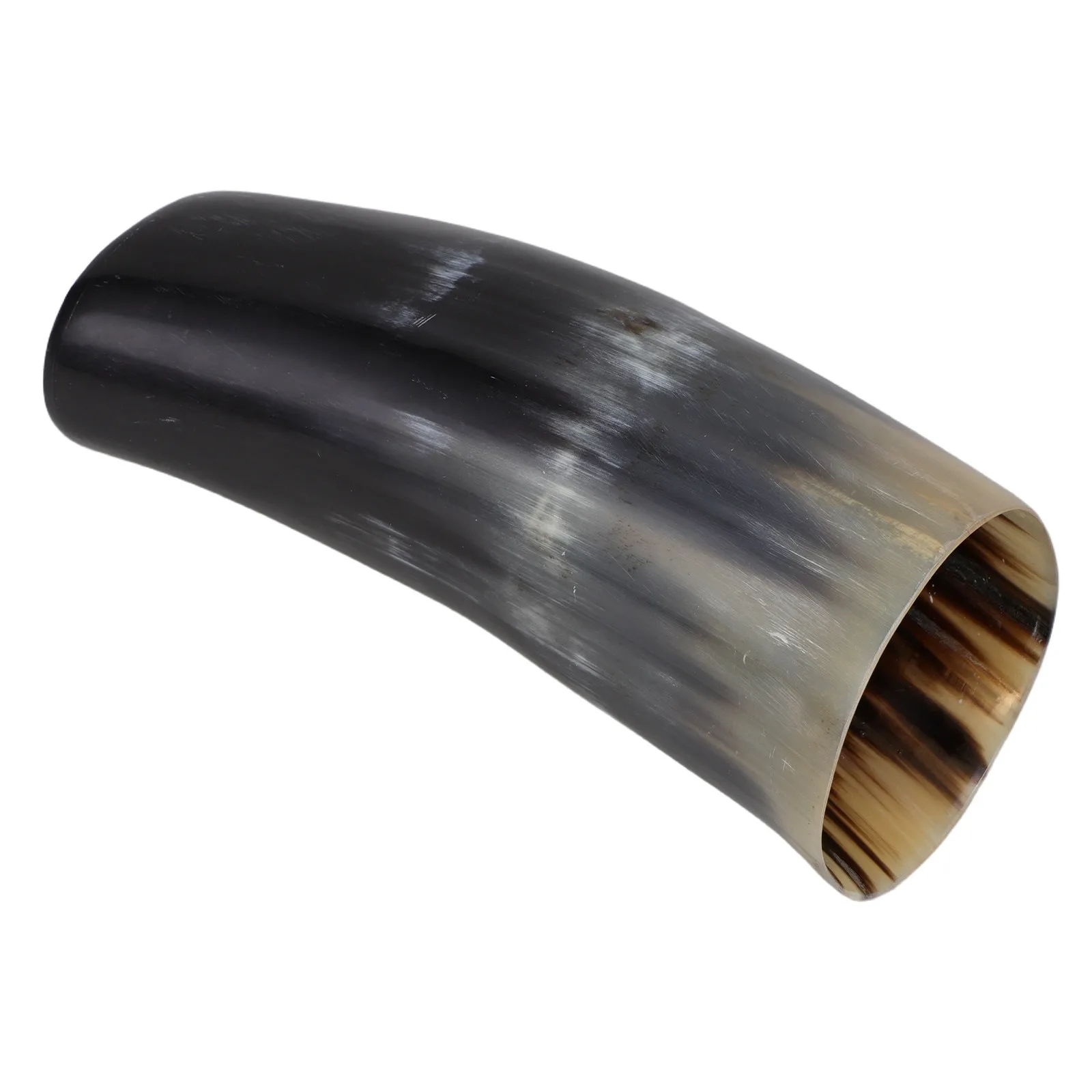 Large Capacity Drinking Horn Mug Bull Cow Style Cup for Cosplay Halloween Party Decor