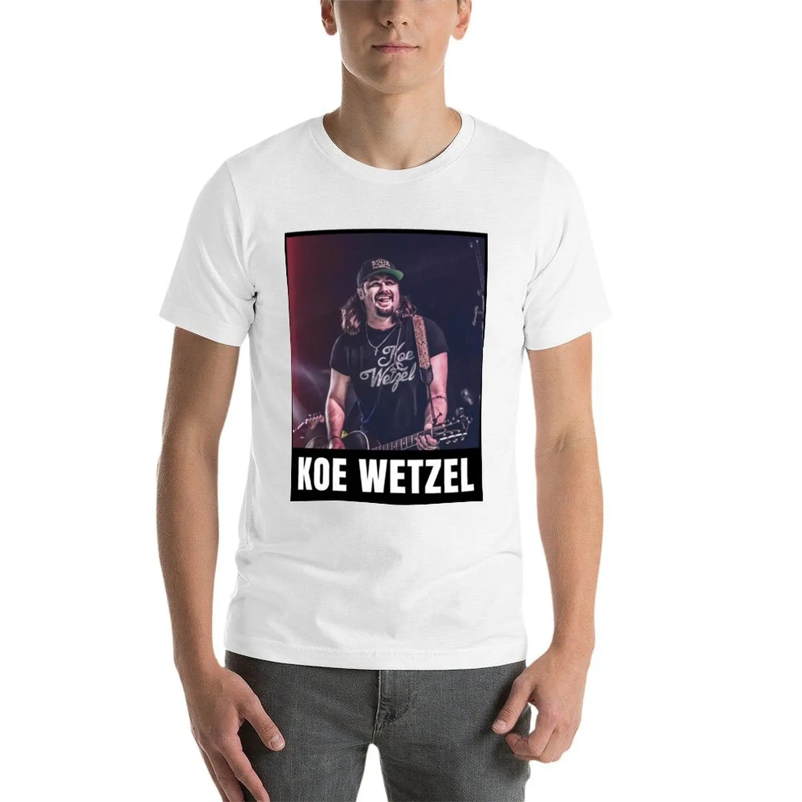 تي شيرت Koe Wetzel تي شيرت رجالي 100% قطن ماركة فاخرة أنيمي تي شيرت #4