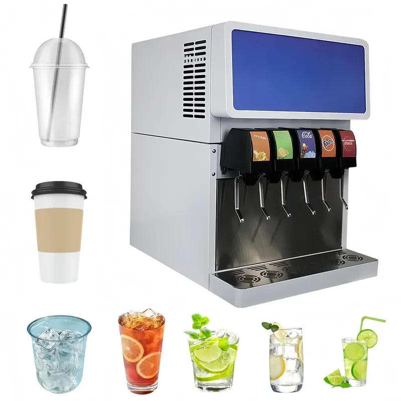High Output Carbonated Beverage Cooling Machine Stable Operation Cold Drink Dispenser