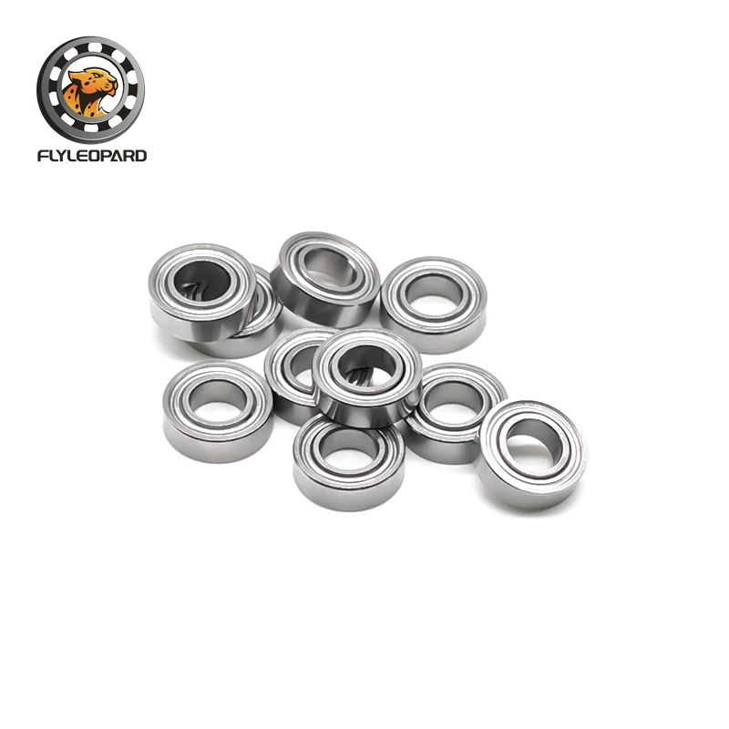 10pcs SMR105ZZ 5x10x3 mm Stainless Steel Metal Shielded Bearing  ABEC-9 SMR105ZZW3 High Speed Bearing