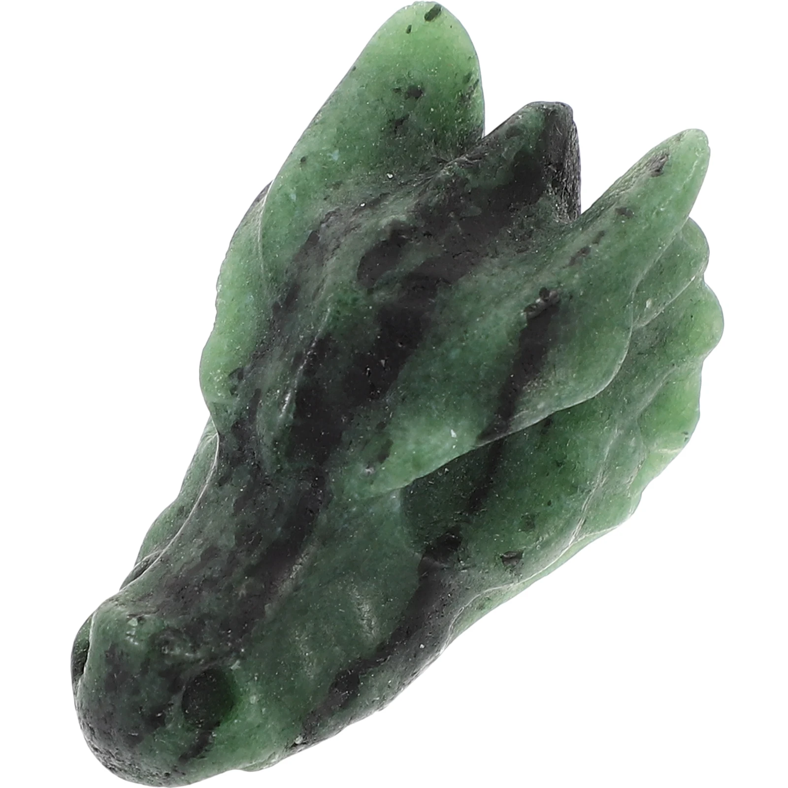 

Crystal Dragon Skull Decorative Head for Home Office Desktop Yoga Meditation Reading Room Decor Shining Ornament Gift