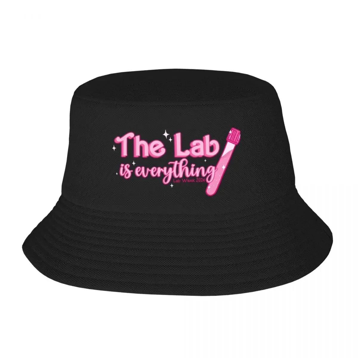 The Lab is Everything - Lab Week 2024 Design by Skye Rain Art Bucket Hat fishing hat Thermal Visor Men's Hats Women's