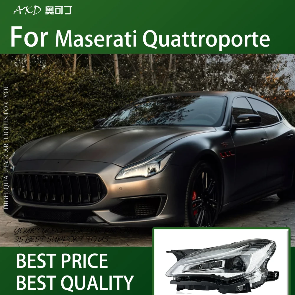 

Для Maserati Quattroporte 2013-2017 фары DRL дневные ходовые огни светодиодные биксеноновые лампы противотуманные фары автомобильный аксессуар налобный фонарь