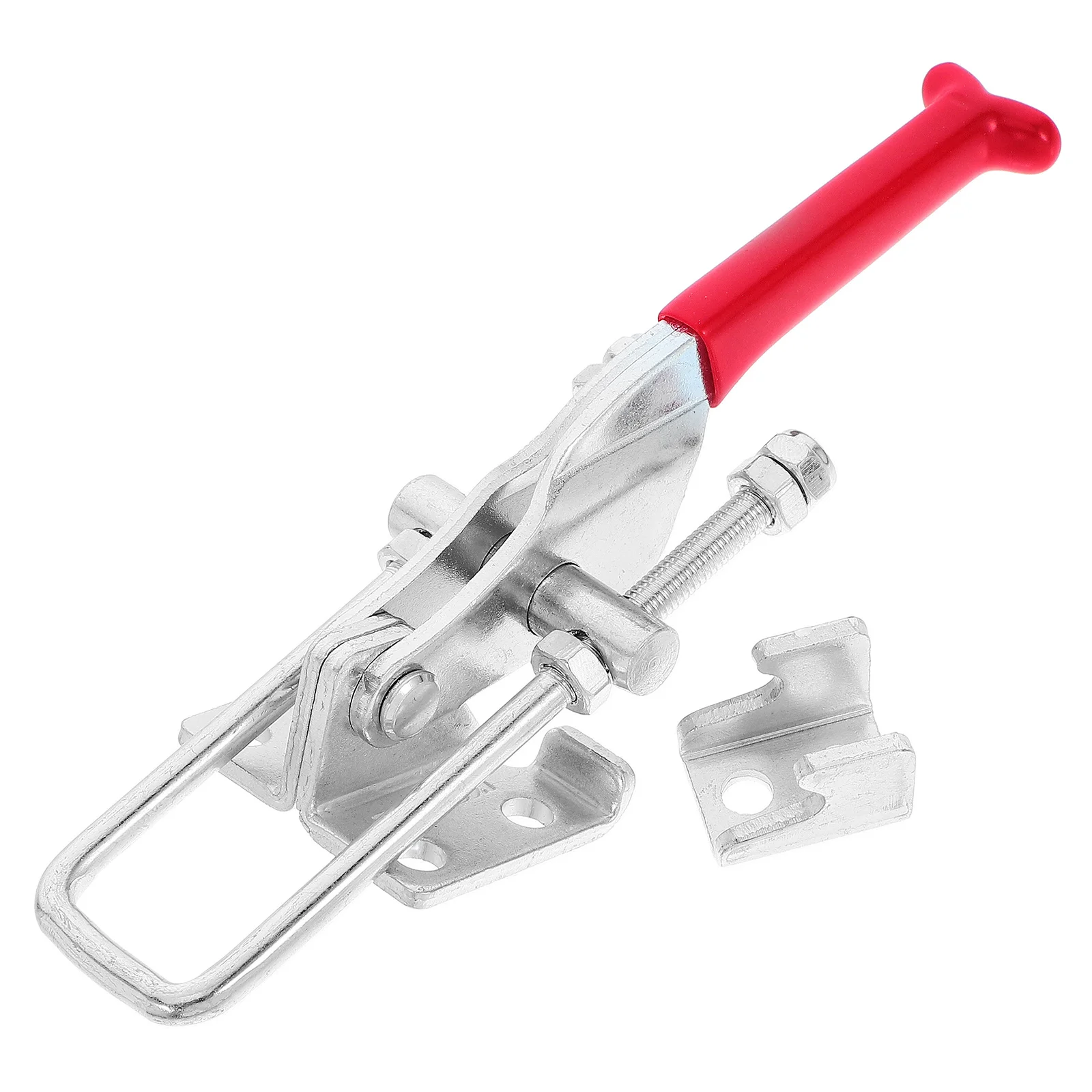 

Adjustable Heavy-Duty Metal Latch Lock for Doors Quick-Release Toggle Hasp Clamp for Secure Storage Tool Boxes