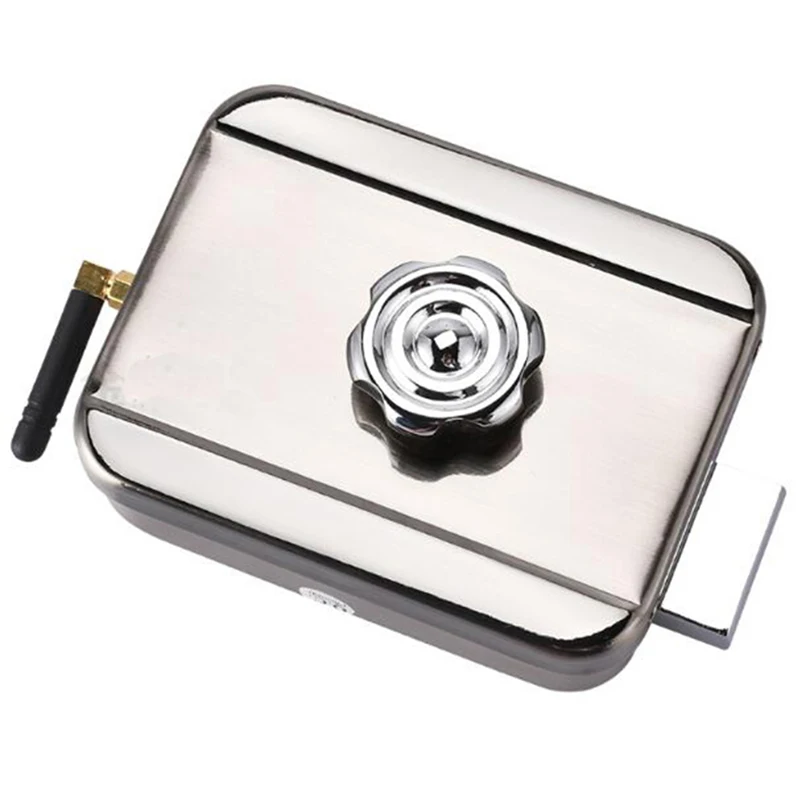 Wireless Electronic Lock Invisible Remote Control Door Lock Hidden Garage Lock For House Security