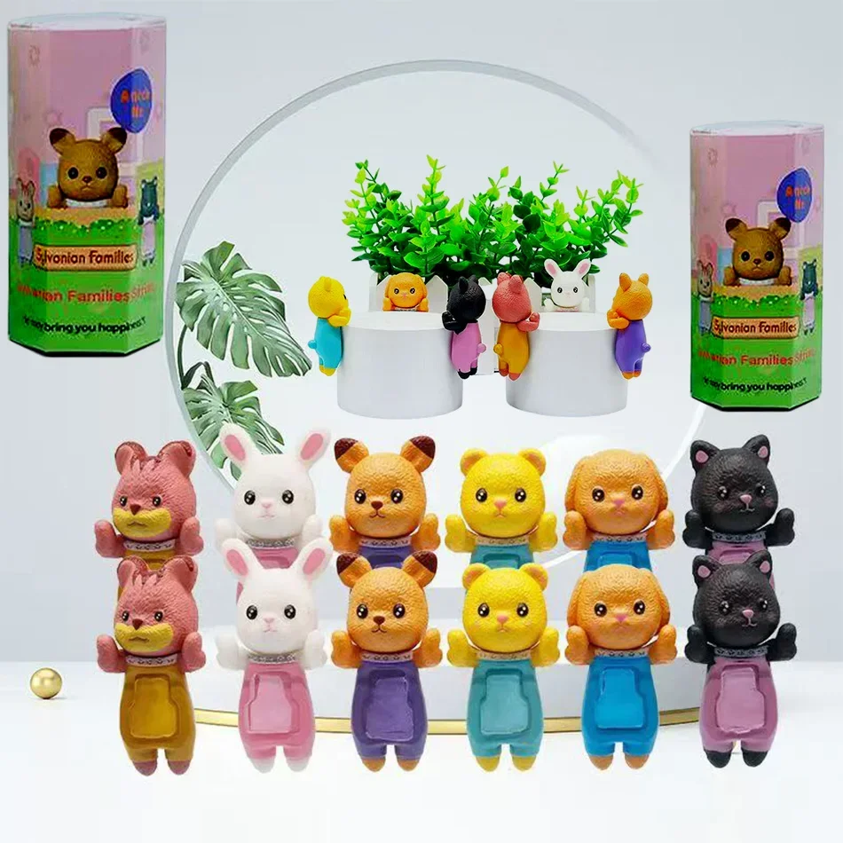 

Sonny Angel Sylvanian Families Series Blind Box Mini Figure Mystery Doll Fashion Model Phone Charm Decoration Cute Collectible
