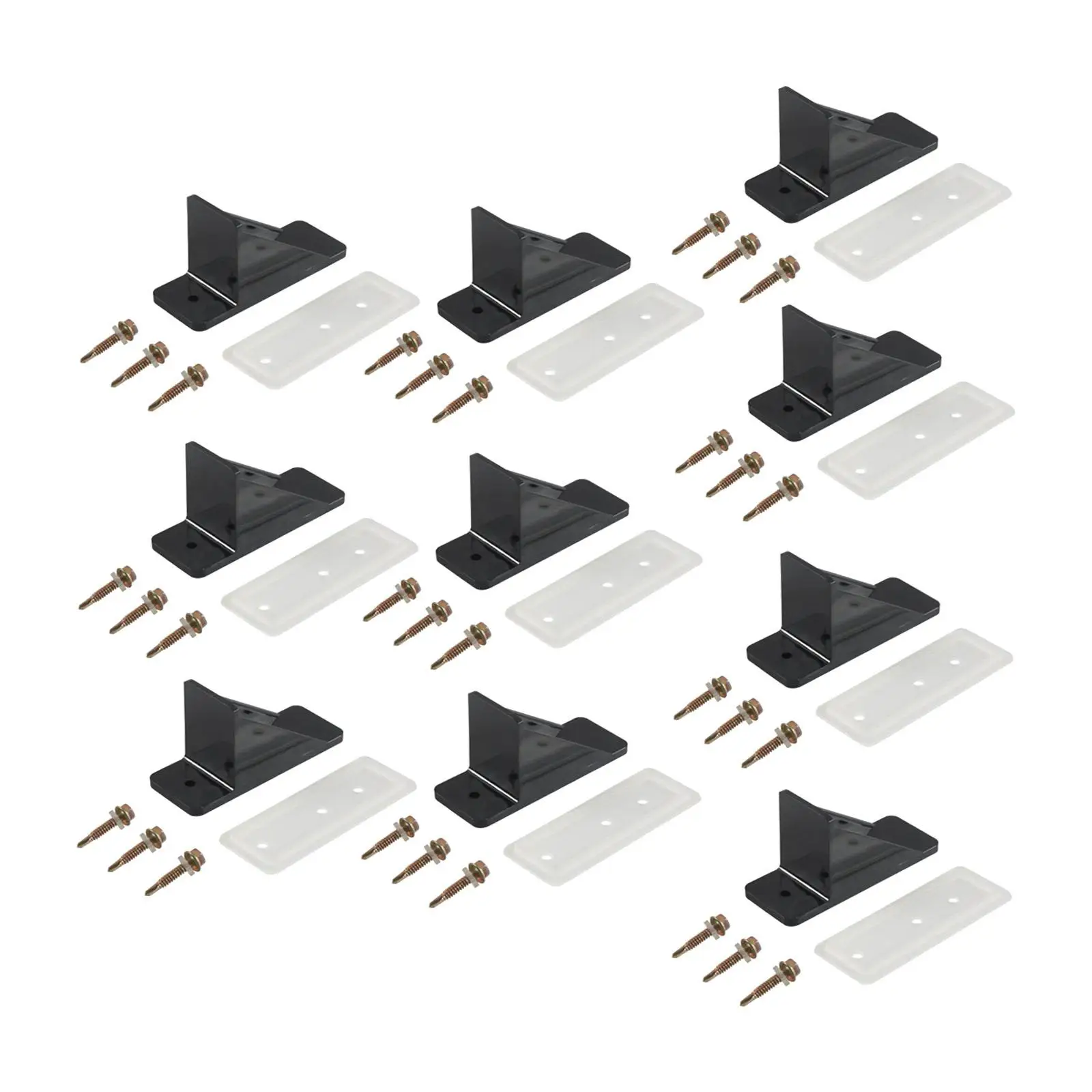 Gutter Snow Guards for Steep Metal Roof with Seal Gasket and Screws High Performance Wear Resistant Roofing Accessories