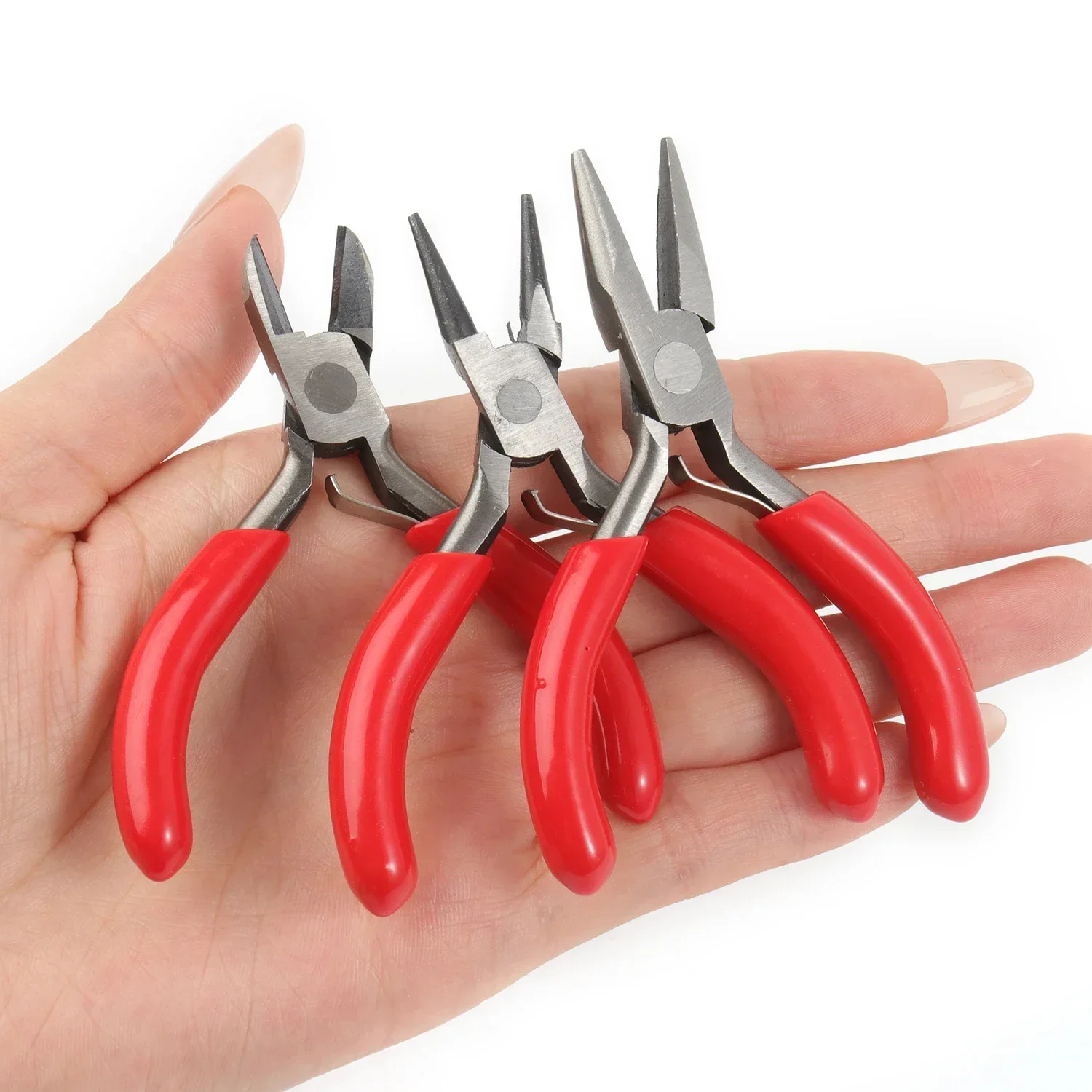 Jewelry Pliers Tools & Equipment Kit Long Needle Round Nose Cutting Wire Pliers For Jewelry Making Handmade Accessories