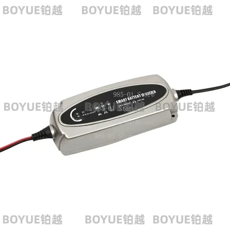 Car Motorcycle Acid Battery Charger, 12V 0.8A/3.6A Intelligent Rescue Maintainer, Automatic Pulse Charging Equipment